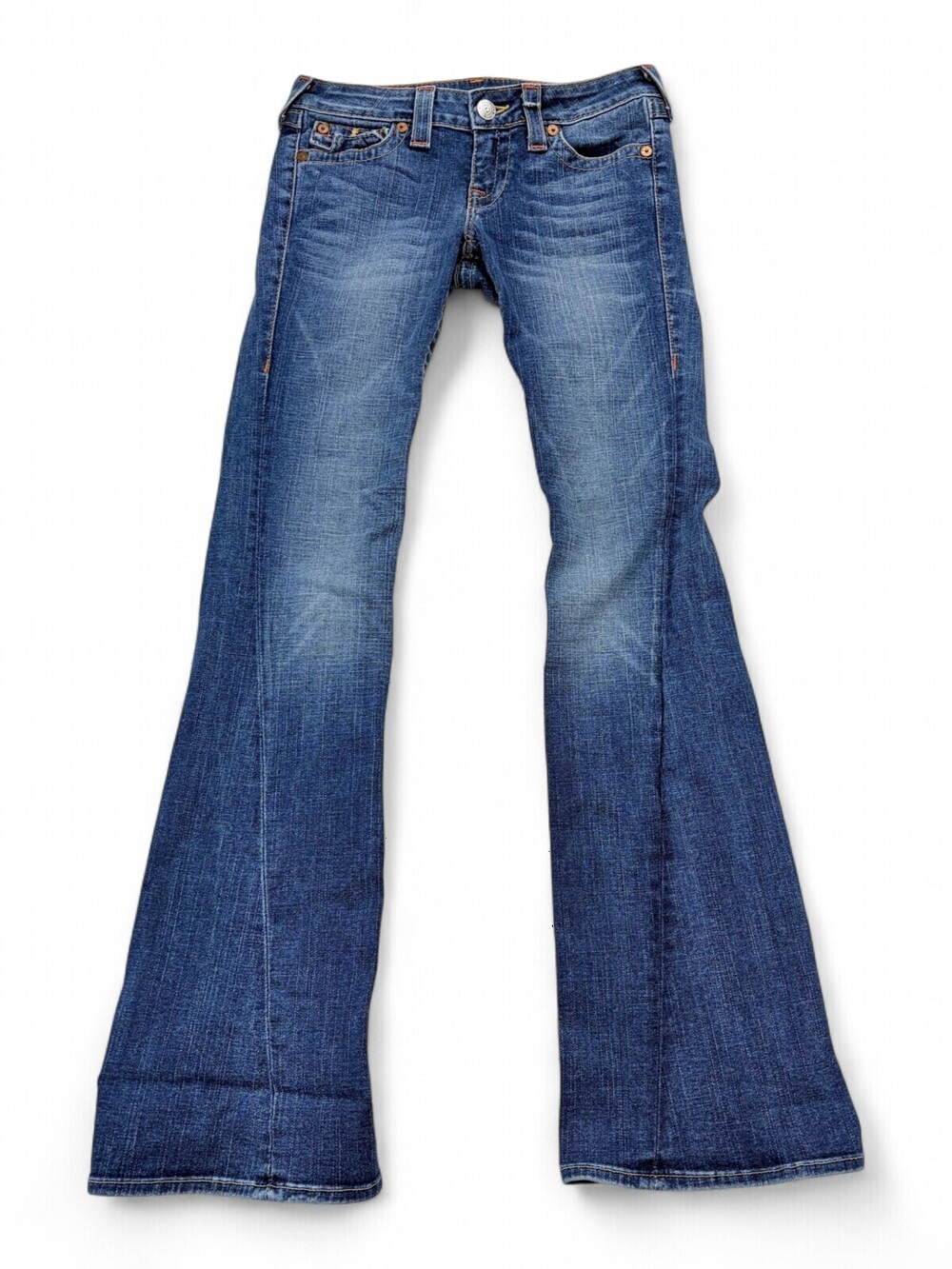 True Religion Low-Rise Flare Jeans Sz 27
